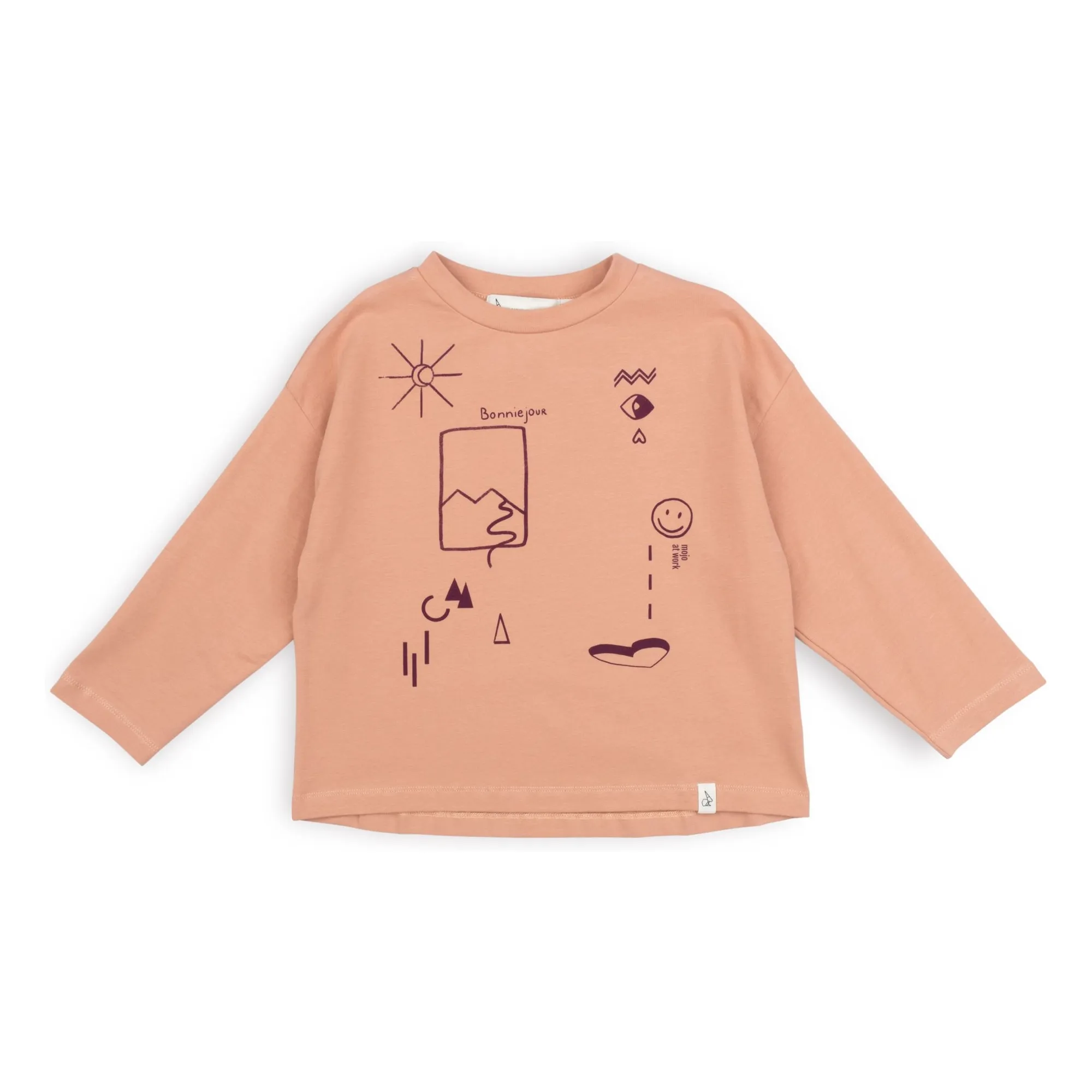 Bonnie & The Gang Peach Elie T-Shirt