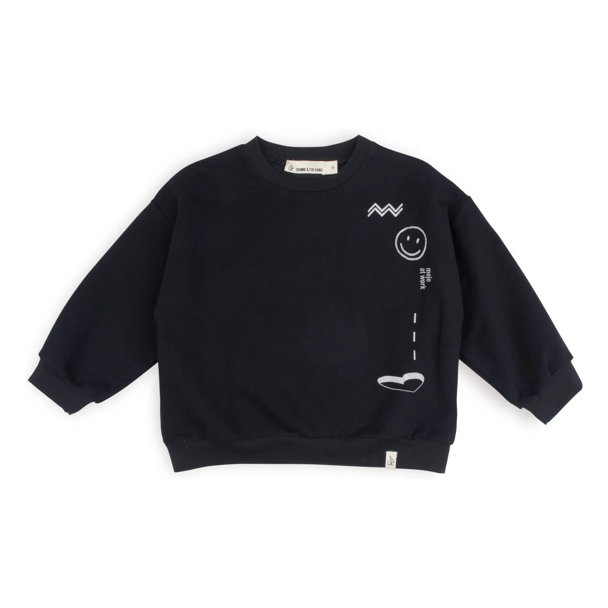 Bonnie & The Gang Charcoal Grey Raya Sweatshirt