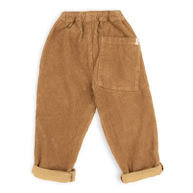 Pantaloni a coste Frits | Bronzo
