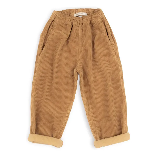 Pantaloni a coste Frits | Bronzo