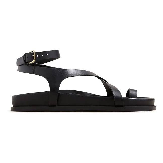 Jalen Slim Sandalen | Schwarz