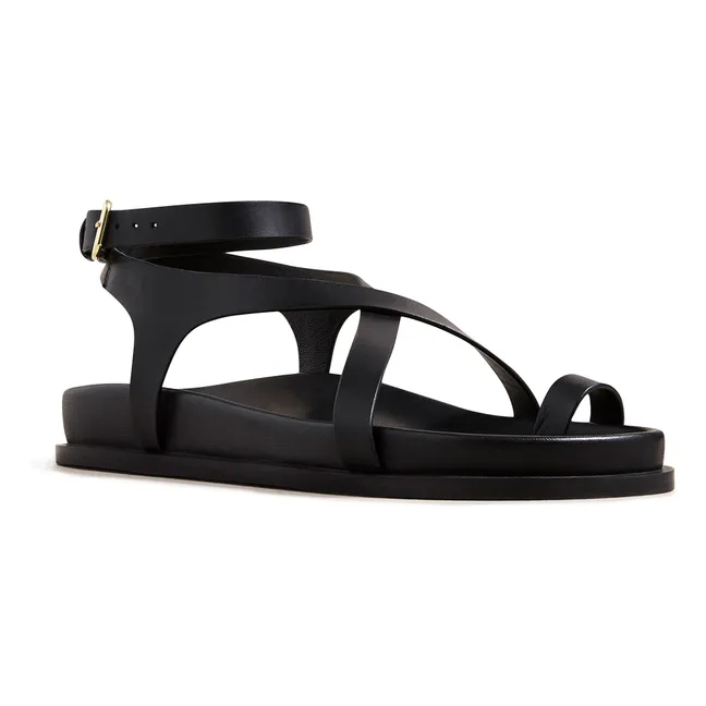 Jalen Slim Sandalen | Schwarz