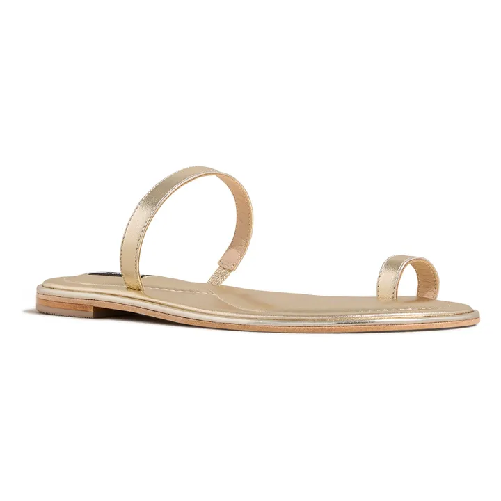 Sandalias Turi | Dorado- Imagen del producto n°2