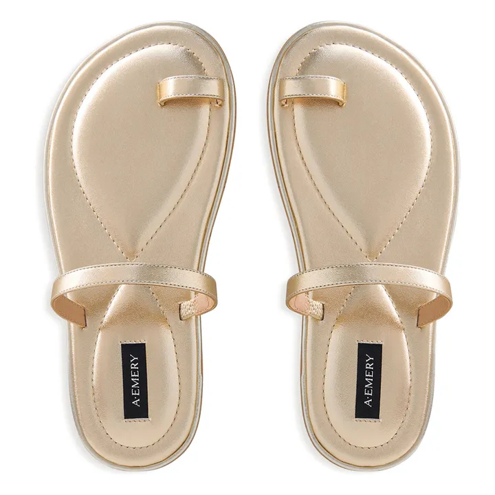 Sandalias Turi | Dorado- Imagen del producto n°3