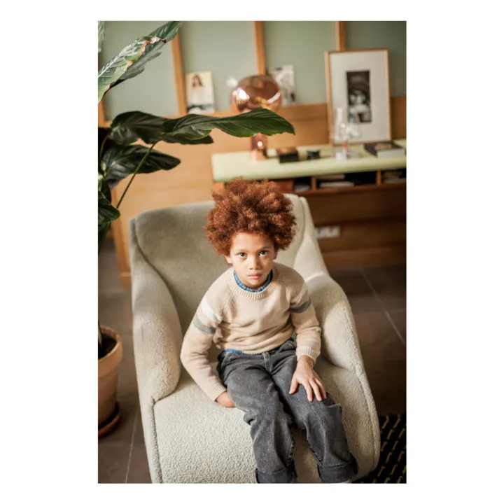 Pullover Robert | Beige- Produktbild Nr. 2