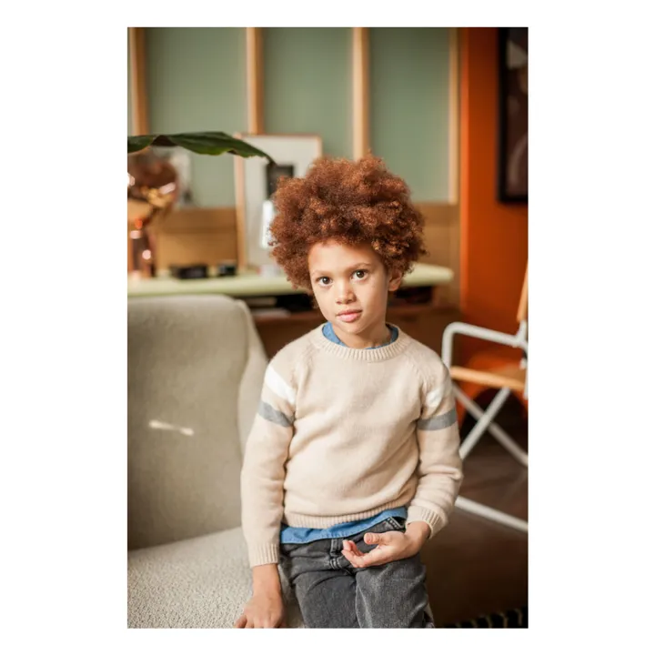 Pullover Robert | Beige- Produktbild Nr. 1