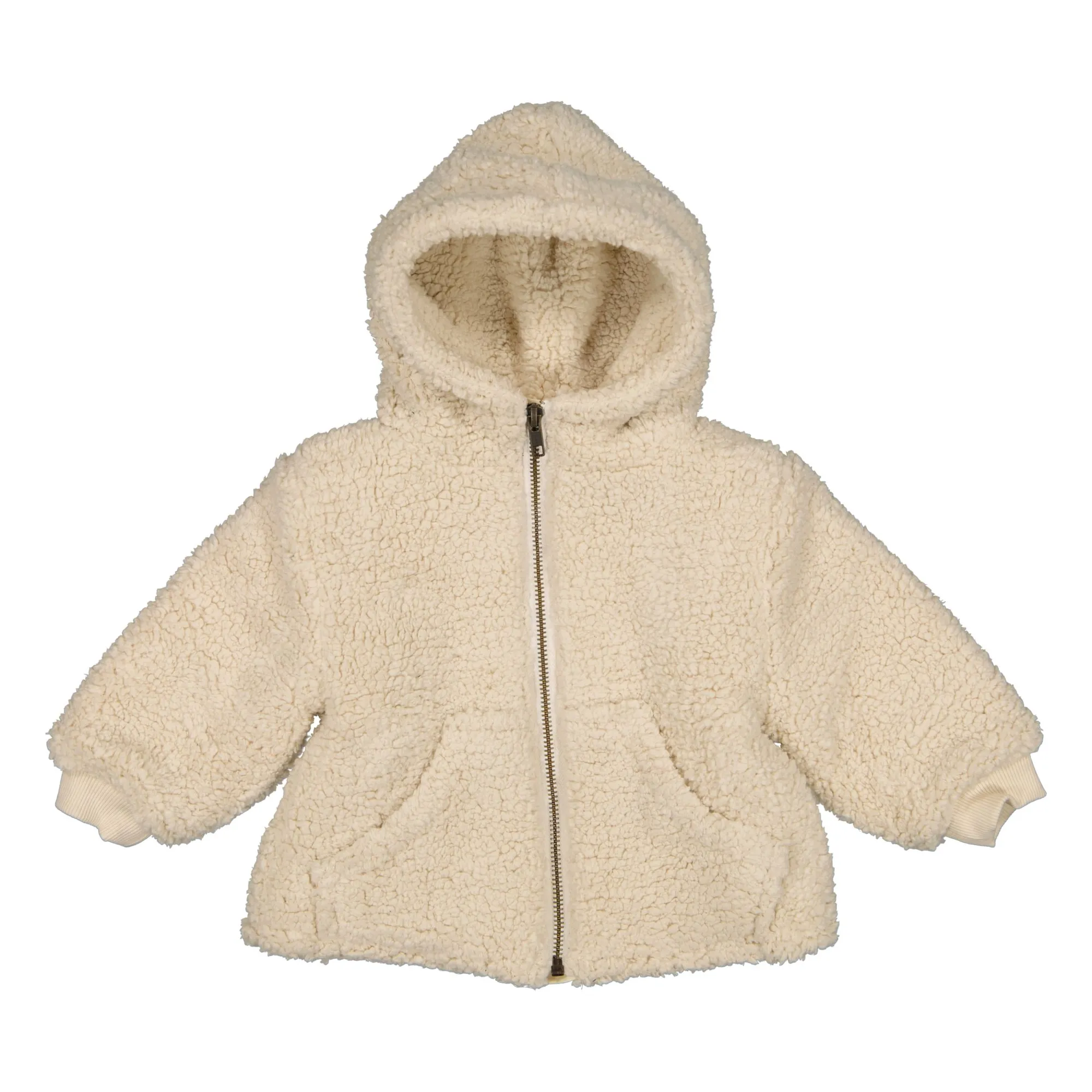 Louis Louise Cream Penguin Sherpa Jacket