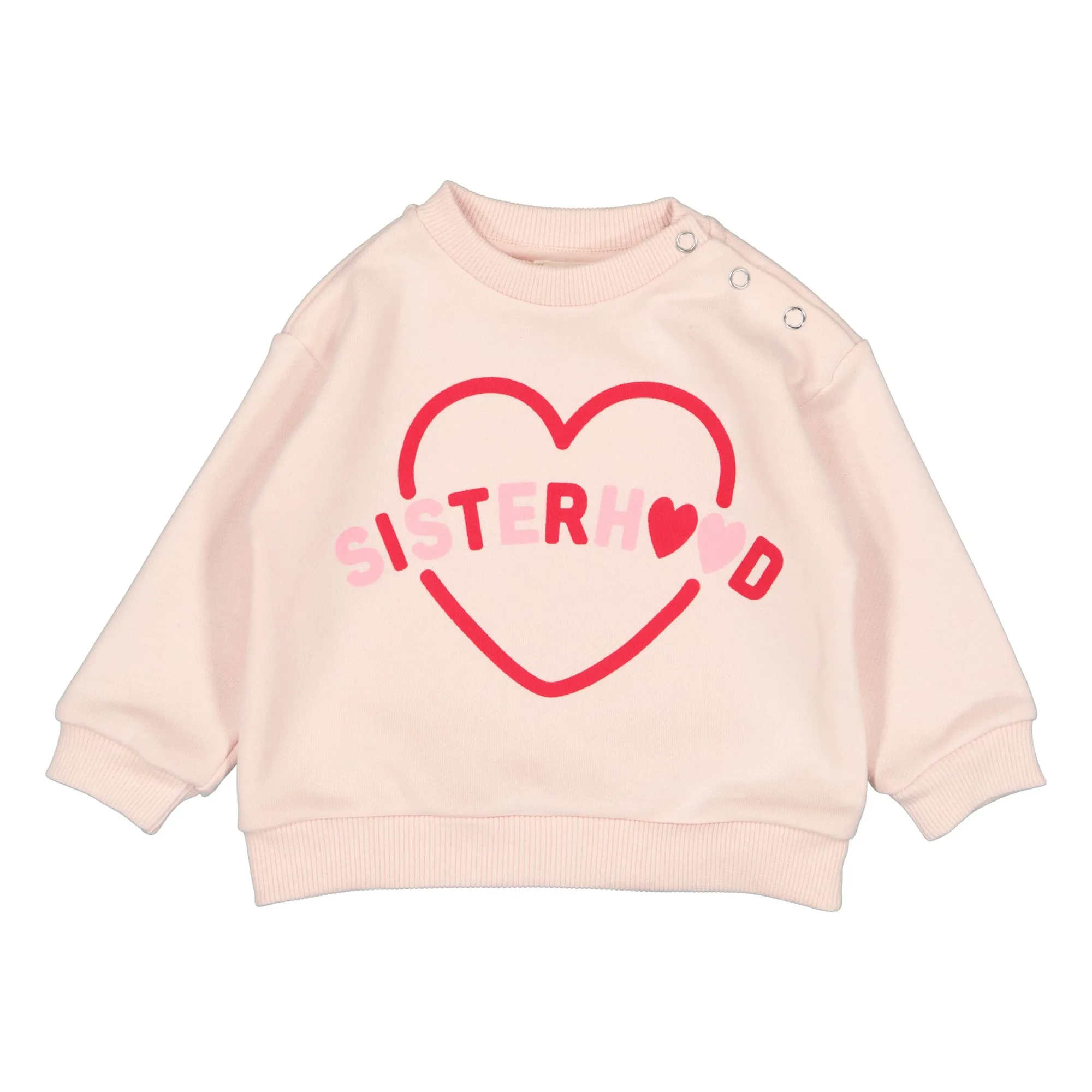 Louis Louise Pink Jimmy Sisterhood Molleton Sweat