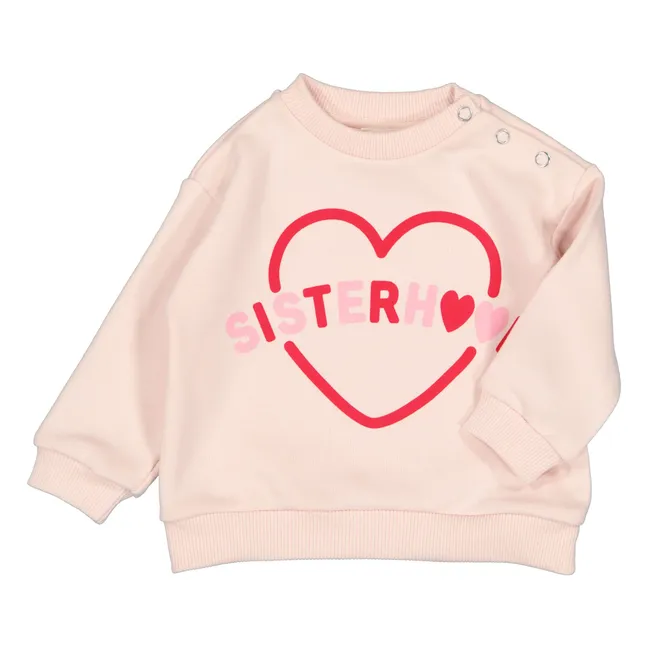Sudadera Jimmy Sisterhood Molleton | Rosa