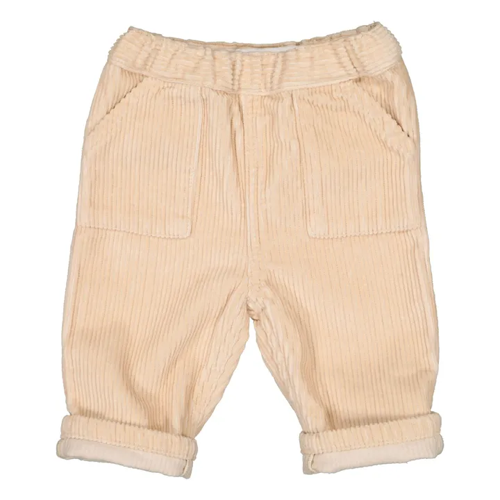 Adventure Hose aus geripptem Velours | Sandfarben- Produktbild Nr. 0