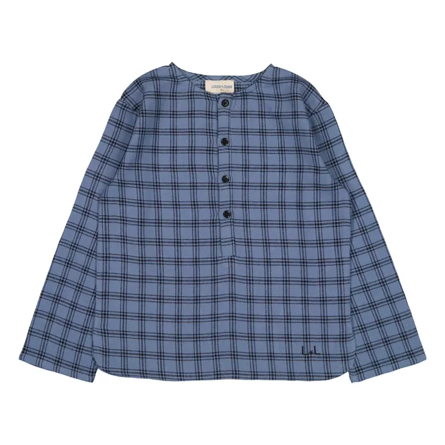Kurta Zio a scacchi | Blu