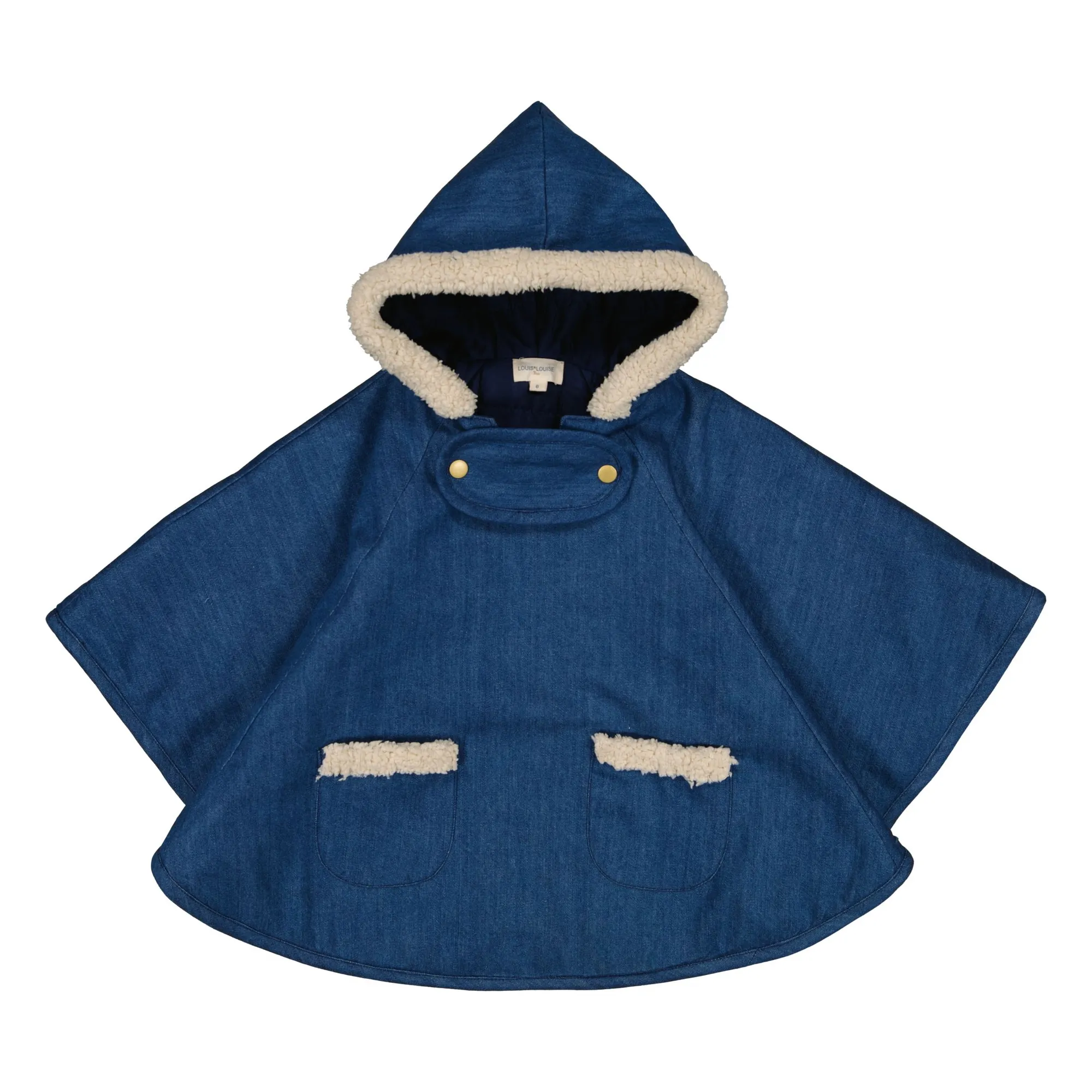 Louis Louise Denim Blue Cape Neige