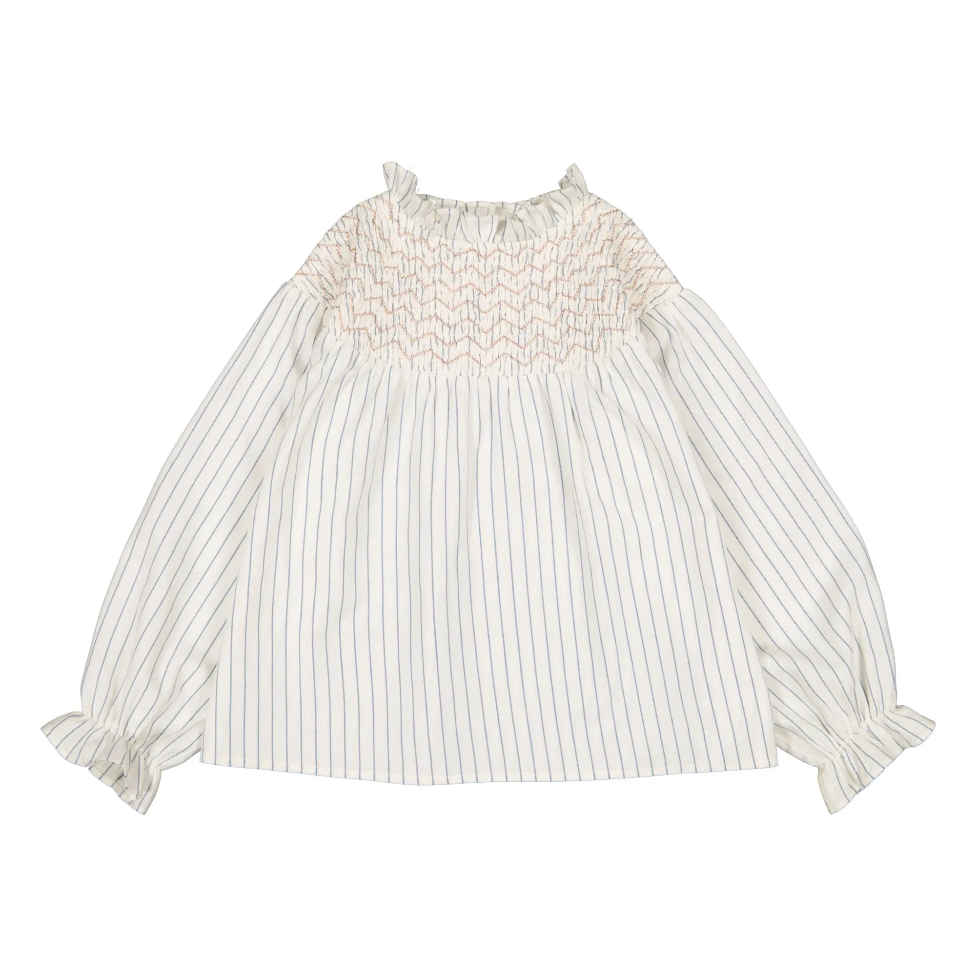 Louis Louise Off White Marnie Striped Blouse
