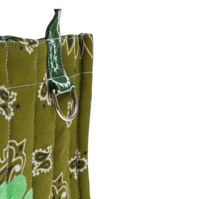 Mini Cabas Trèfle Coton | Vert