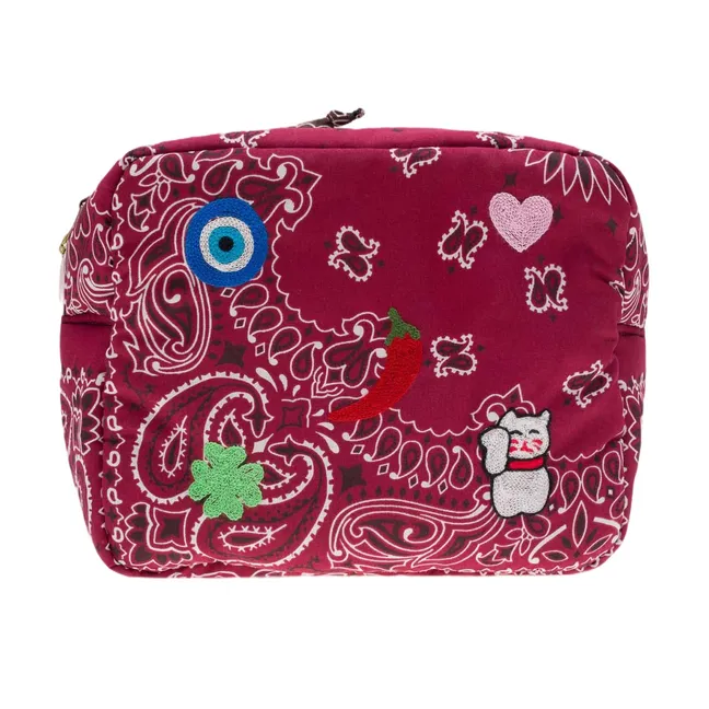 Mini Vanity Multi Emoji Eye Coton | Bordeaux