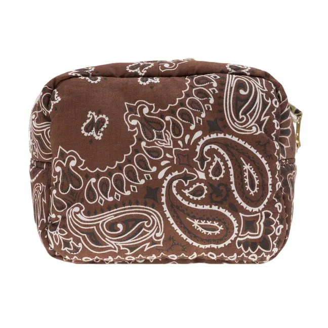 Mini Vanity Multi Emoji Trèfle Coton | Marron