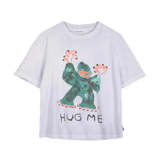 T-shirt Hug Me Coton Bio | Lavande