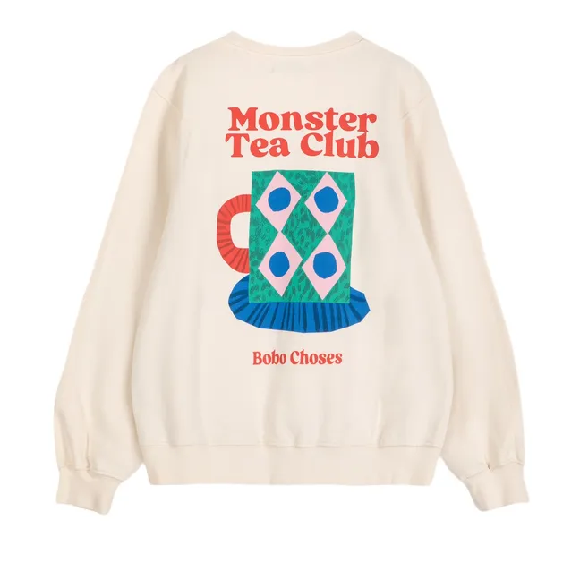 Sweat Monster Mug Coton Bio | Ecru