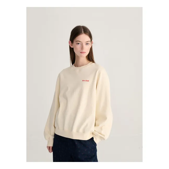 Sweat Monster Mug Coton Bio | Ecru