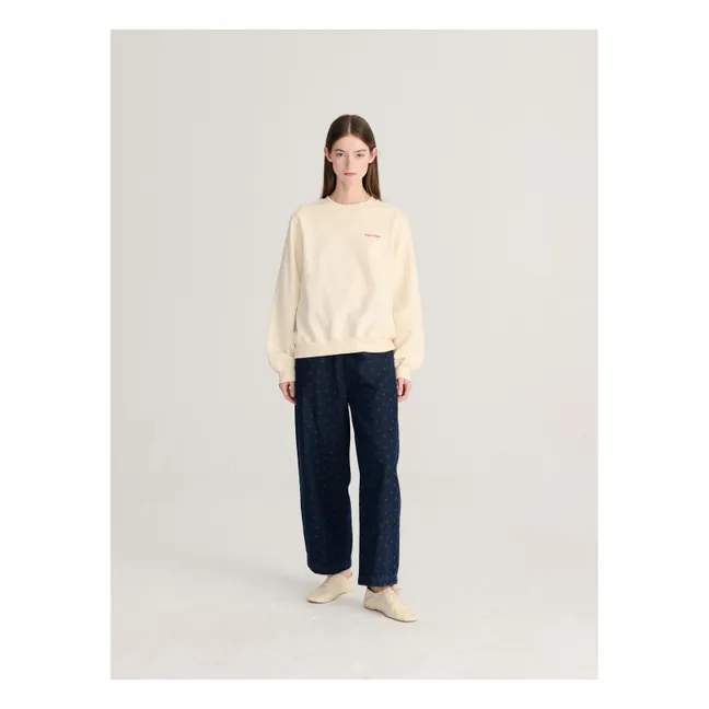Sweat Monster Mug Coton Bio | Ecru