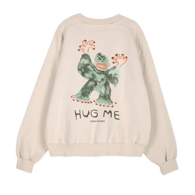 Sweat Hug Me Coton Bio | Beige