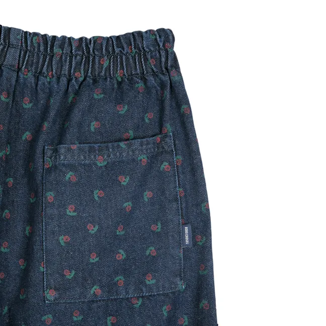 Pantalon Swamp Whirl Coton Bio | Bleu marine