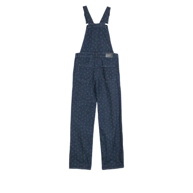 Salopette Swamp Whirl Coton Bio | Bleu marine