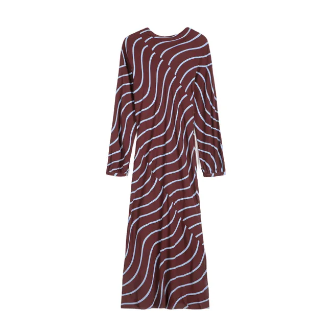 Robe Rayures Psicodelic | Bordeaux