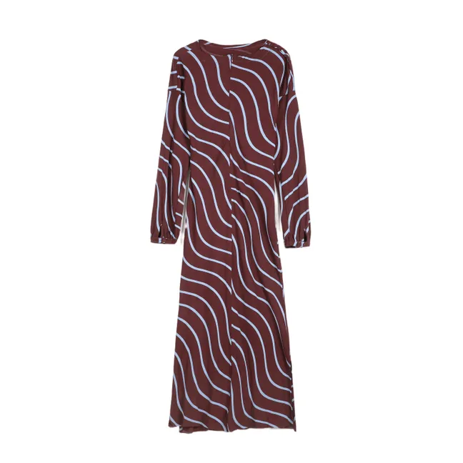 Robe Rayures Psicodelic | Bordeaux