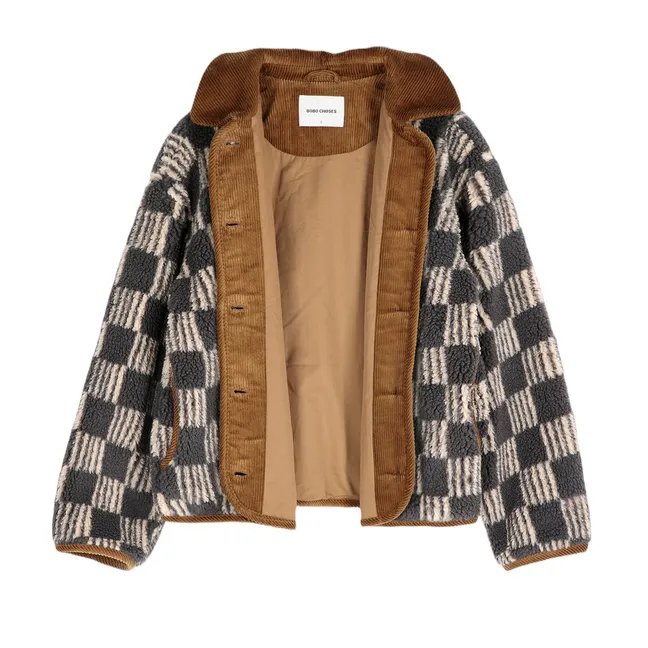 Veste Sherpa Coton | Beige