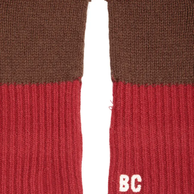 Gants Laine Mérinos Recyclée | Marron