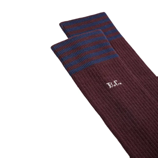 Chaussettes Coton Bio | Bordeaux