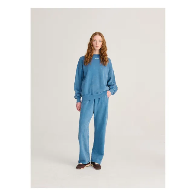 Pantalon Pace Coton Bio | Bleu