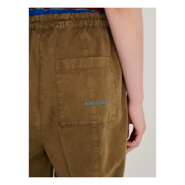 Pantalon Drift Coton Bio | Kaki