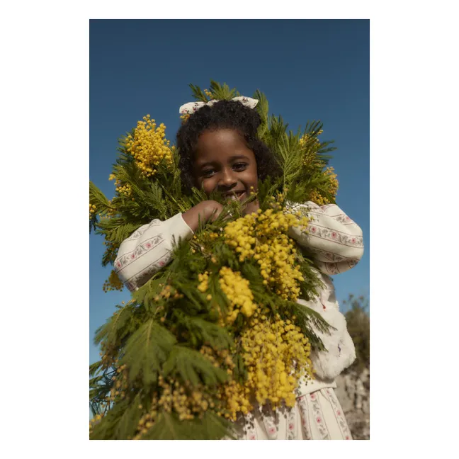 Chouchou Chloe Fleuri | Crème