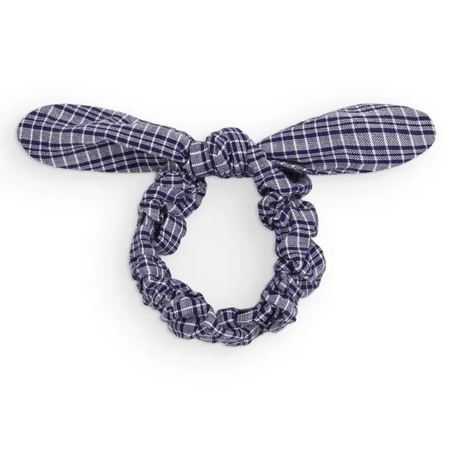 Chouchou Chloe Carreaux | Bleu