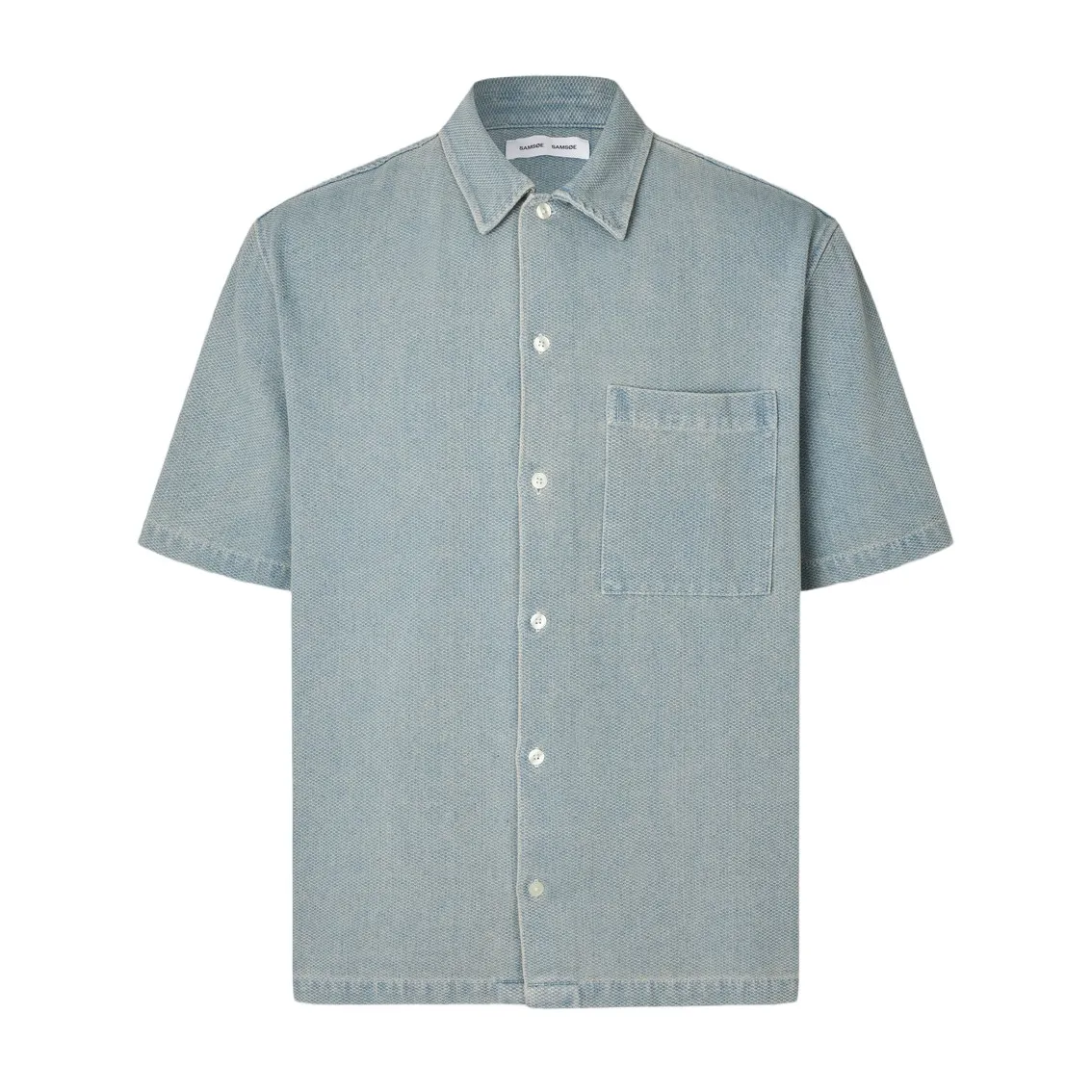 Samsoe Samsoe Light Blue Saayo O Shirt