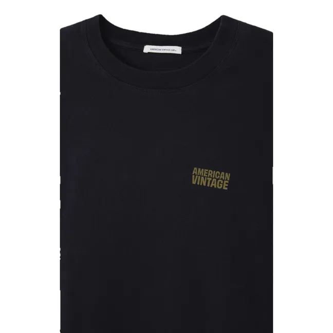 Camiseta Gixy de algodón | Negro