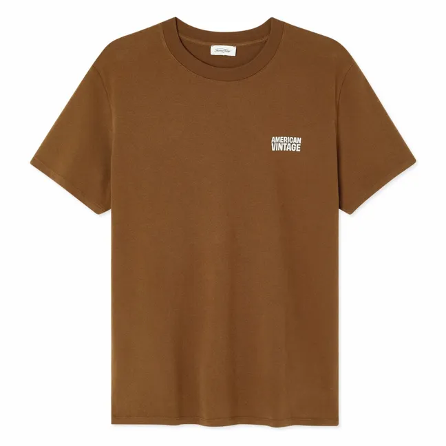 T-shirt Ykobow | Marron foncé