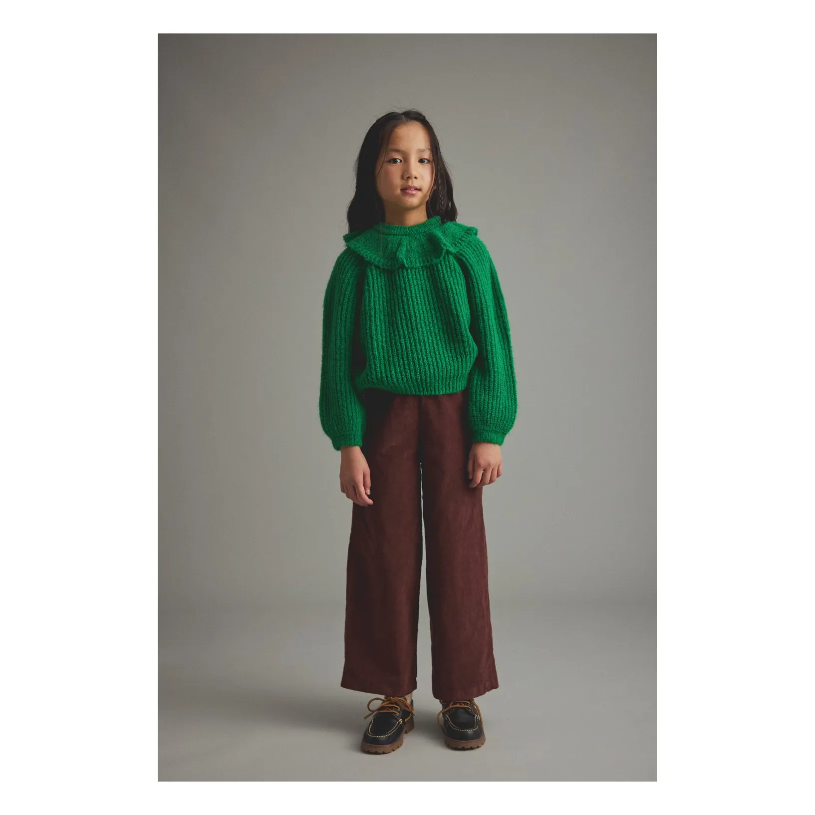 Pantalon Arlet Coton Bio | Chocolat- Image produit n°1