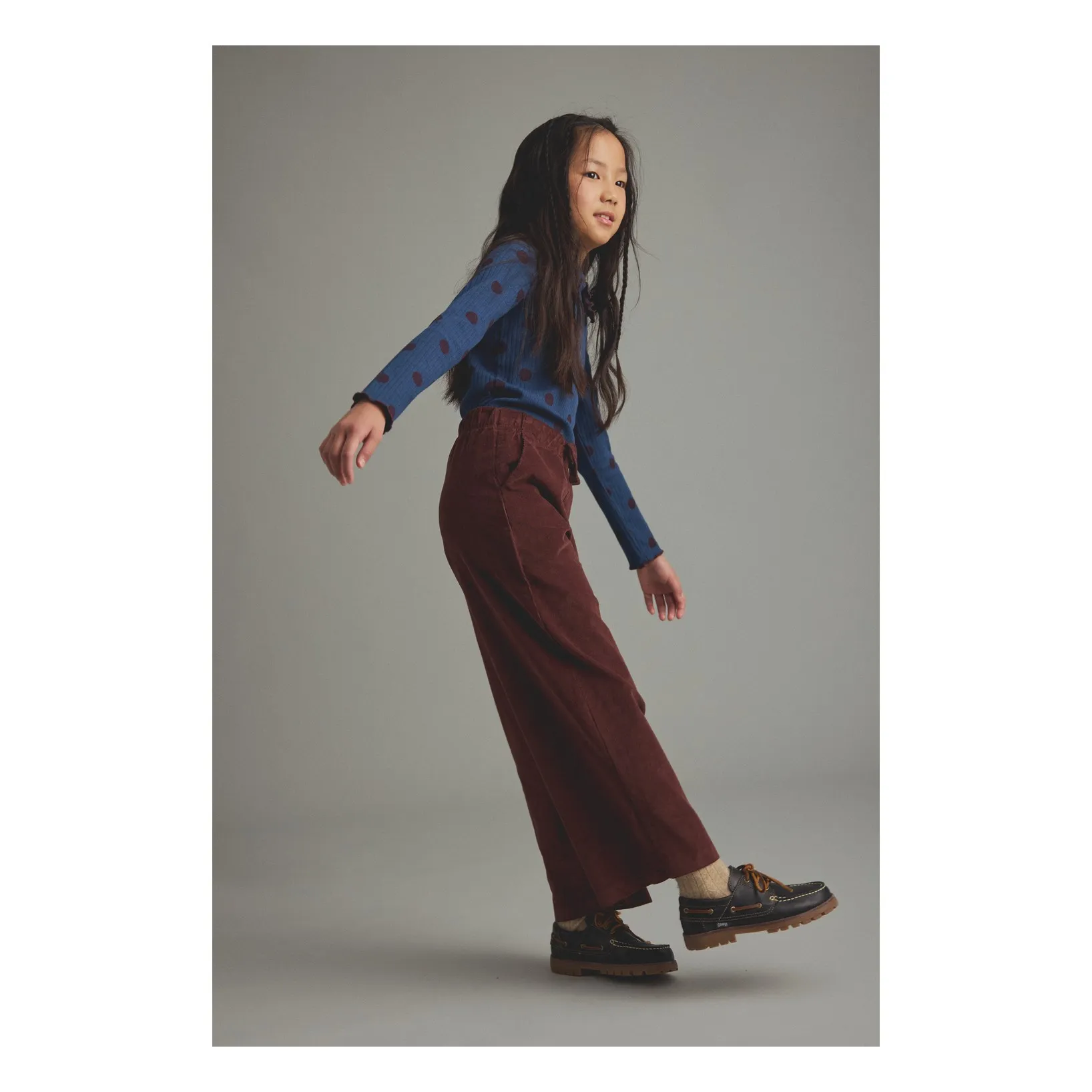 Pantalon Arlet Coton Bio | Chocolat- Image produit n°2