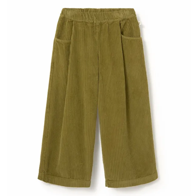 Pantalon Aura Velours Côtelé | Vert