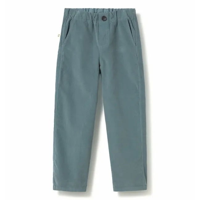 Pantalon Cabo Coton Bio | Bleu horizon