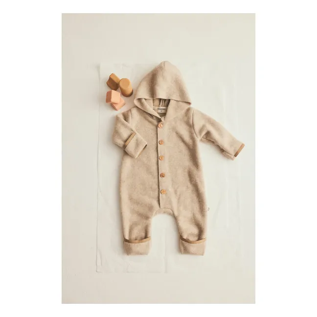 Jade jumpsuit | Heather beige