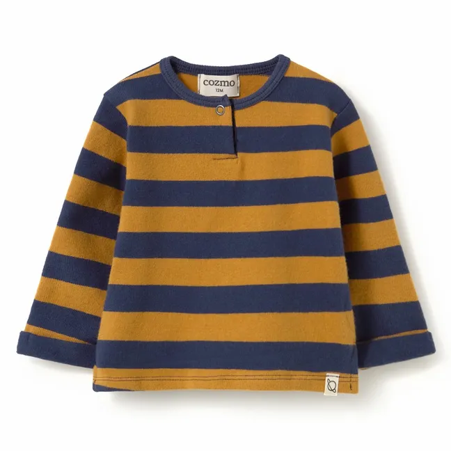 T-shirt Remo Rayé | Camel