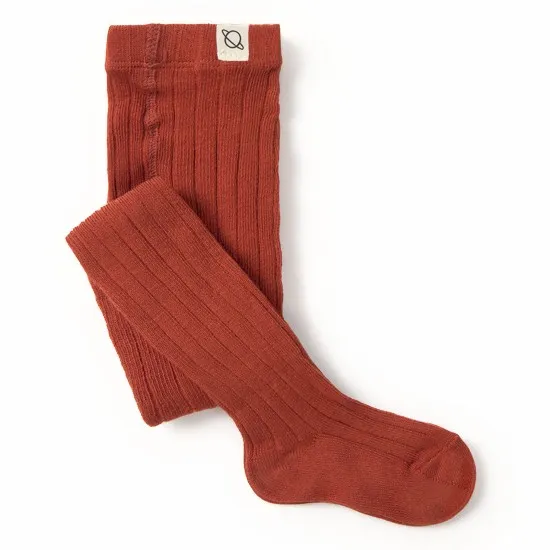 Collants Unis | Rouge foncé