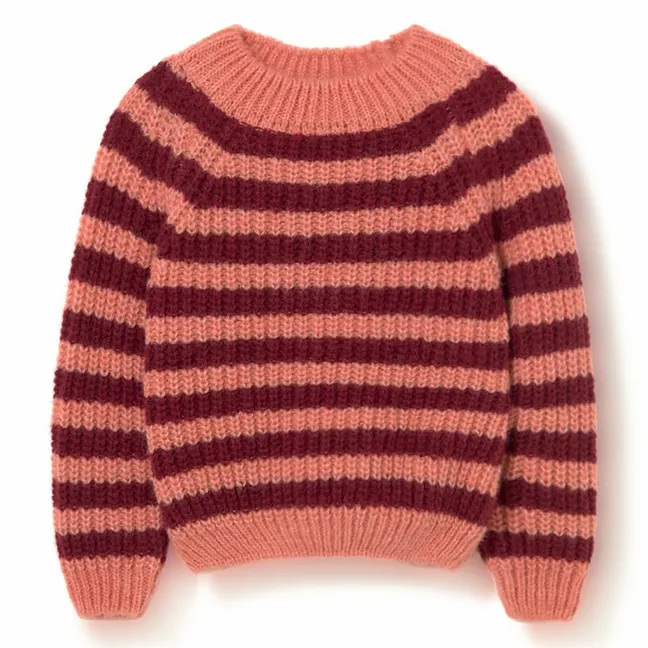 Vigo Striped Sweater | Pink