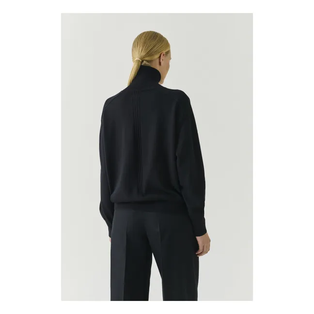 Pull Nord Laine Mérinos | Noir