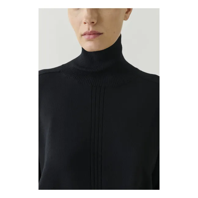 Pull Nord Laine Mérinos | Noir