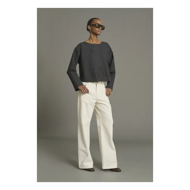 Blusa Hansel | Gris Antracita